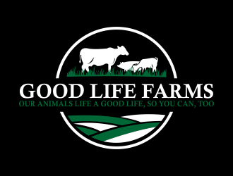 Good Life Farms logo design by luckyprasetyo