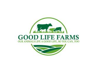 Good Life Farms logo design by luckyprasetyo