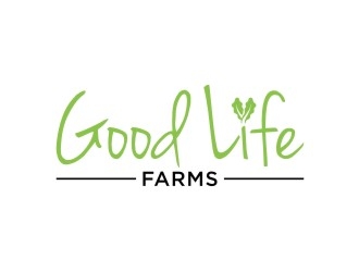 Good Life Farms logo design by sabyan