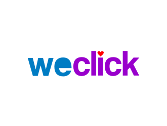 We Click logo design by rdbentar