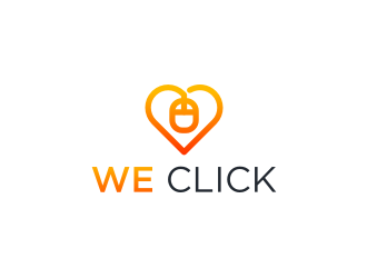 We Click logo design by Garmos
