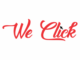 We Click logo design by hopee
