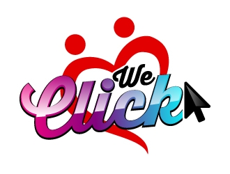 We Click logo design by AamirKhan