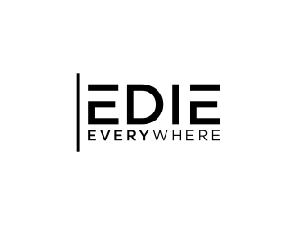 edie everywhere logo design by p0peye