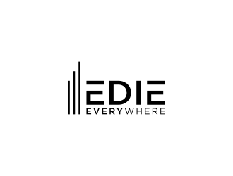 edie everywhere logo design by p0peye