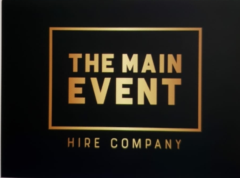 The Main Event Hire Company Logo Design 48hourslogo