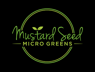 Mustard Seed Micro Greens logo design by ndaru