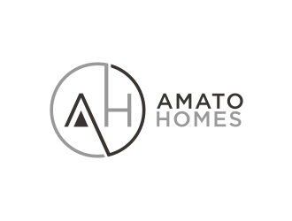 Amato Homes logo design by bricton