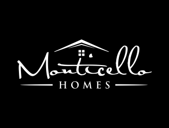 Monticello Homes logo design by Msinur