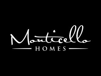 Monticello Homes logo design by Msinur