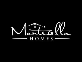 Monticello Homes logo design by Msinur