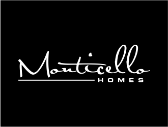 Monticello Homes logo design by cintoko