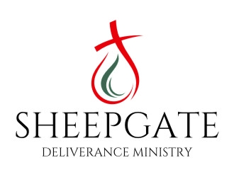 SHEEPGATE DELIVERANCE MINISTRY logo design by jetzu