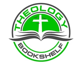 Theology Bookshelf logo design by Suvendu