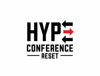 HYPE Conference Reset logo design by serprimero