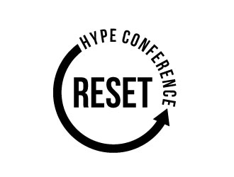 HYPE Conference Reset logo design by Click4logo