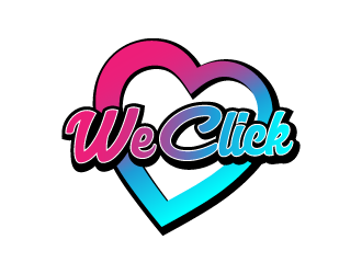 We Click logo design by denfransko