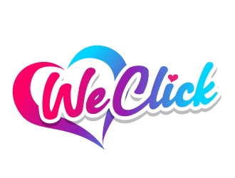 We Click logo design by jaize
