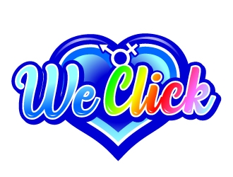 We Click logo design by Suvendu