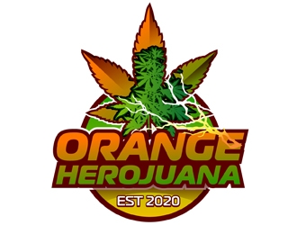 Orange Herojuana logo design by DreamLogoDesign