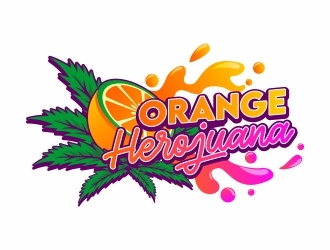 Orange Herojuana logo design by madjuberkarya