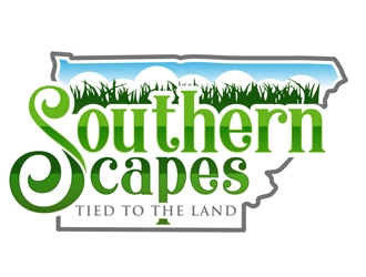 Southern Scapes logo design by DreamLogoDesign