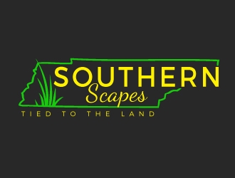 Southern Scapes logo design by gilkkj