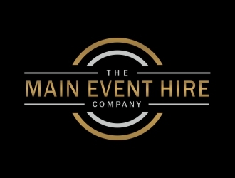 The Main Event Hire Company logo design by ManishKoli
