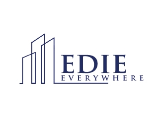 edie everywhere logo design by AamirKhan