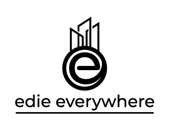 edie everywhere logo design by kgcreative