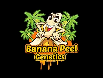 Banana Peel Genetics logo design by PrimalGraphics