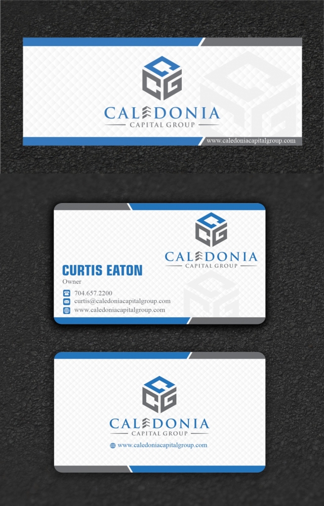 Caledonia Capital Group logo design by ManishKoli