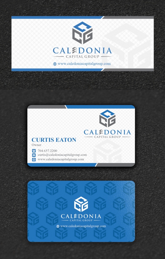 Caledonia Capital Group logo design by ManishKoli