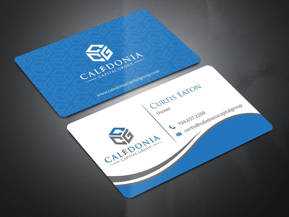 Caledonia Capital Group logo design by Gelotine