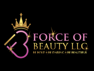 Force Of Beauty LLC logo design by N3V4