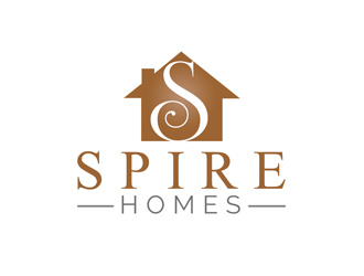 Spire Homes logo design by kunejo
