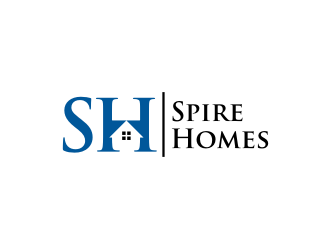 Spire Homes logo design by Inaya
