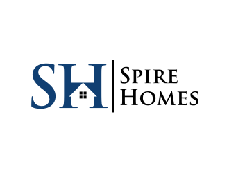 Spire Homes logo design by Inaya