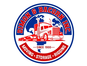 Dimon & Bacorn Inc. logo design by Danny19