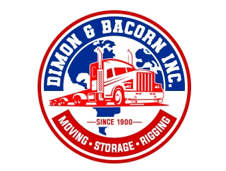 Dimon & Bacorn Inc. logo design by Danny19
