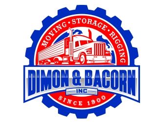 Dimon & Bacorn Inc. logo design by Danny19