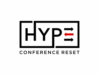 HYPE Conference Reset logo design by menanagan