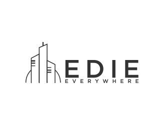 edie everywhere logo design by Inlogoz