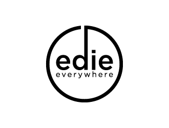 edie everywhere logo design by denfransko