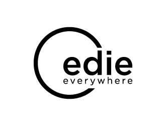 edie everywhere logo design by denfransko