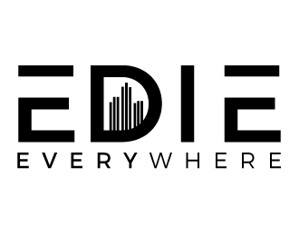 edie everywhere logo design by gilkkj