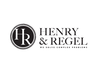 Henry & Regel  logo design by er9e