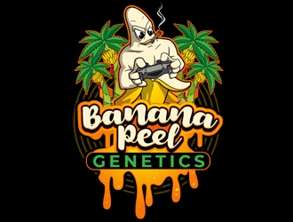 Banana Peel Genetics logo design by DreamLogoDesign