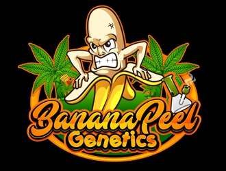 Banana Peel Genetics logo design by DreamLogoDesign