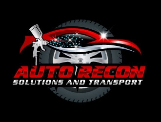 Auto Recon Solutions and Transport  logo design by uttam